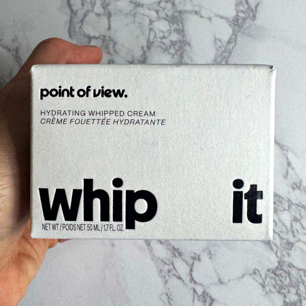 point of view. Whip It Hydrating Face Moisturizer Cream, 1.7 fl oz